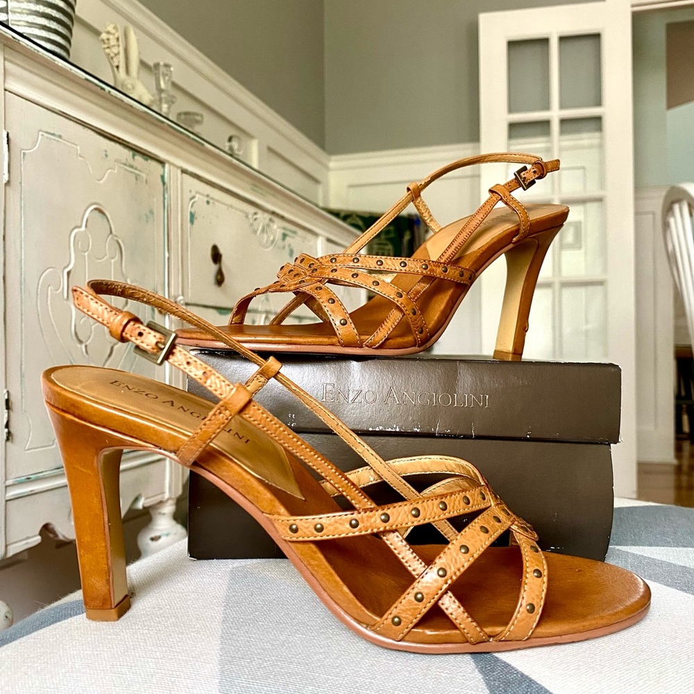 VINTAGE🌟Enzo Angiolini Heel Sandals